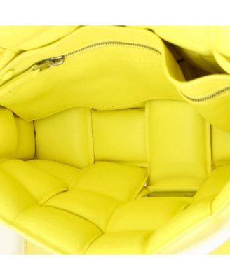 Cassette Crossbody Bag Padded Maxi Intrecciato Leather