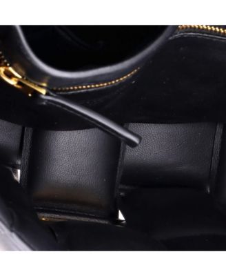 Cassette Crossbody Bag Padded Maxi Intrecciato Leather