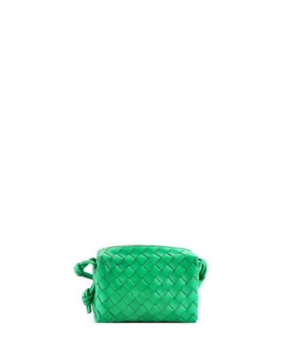 Mini Loop Crossbody Bag Intrecciato Nappa