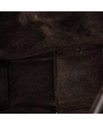 Cassette Chain Crossbody Bag Padded Maxi Intrecciato Suede