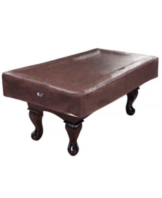  Russet Heavy Duty Leatherette Pool Table Covers, Waterproof & Tearproof Cover for Pool Table