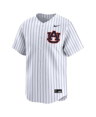 Men's White Auburn Tigers Alternate Limited Baseball Jersey