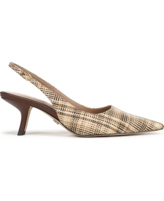 Women's Bianka Leather Slingback Pumps