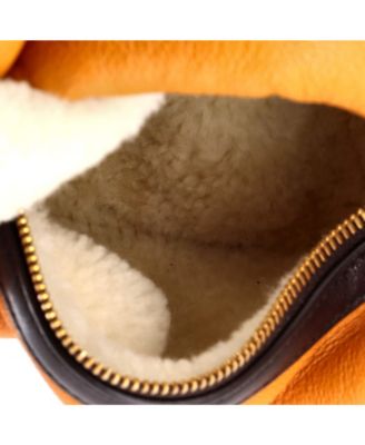 Mini Aviator Jodie Hobo Leather with Shearling