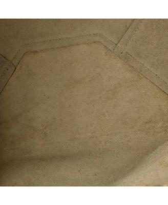 Small Phantom Tie Cabas Tote Leather