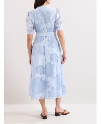 Women's Queenie Belted Midi Dress