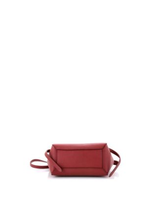 Nano Belt Bag Textured Leather