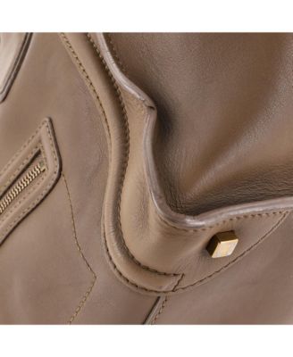 Mini Luggage Bag Smooth Leather