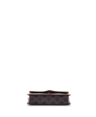 Margo Triomphe Wallet on Chain Triomphe Coated Canvas