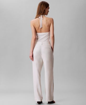 Calvin Klein Women's White Pants | Macy's
