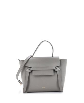 Nano Belt Bag Textured Leather