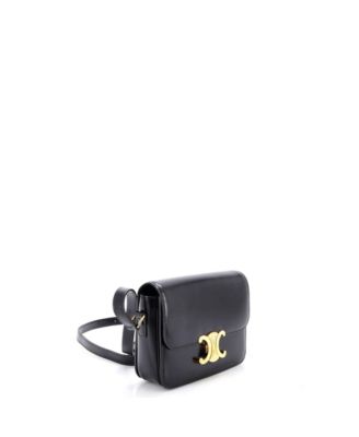 Teen Triomphe Shoulder Bag Smooth Calfskin