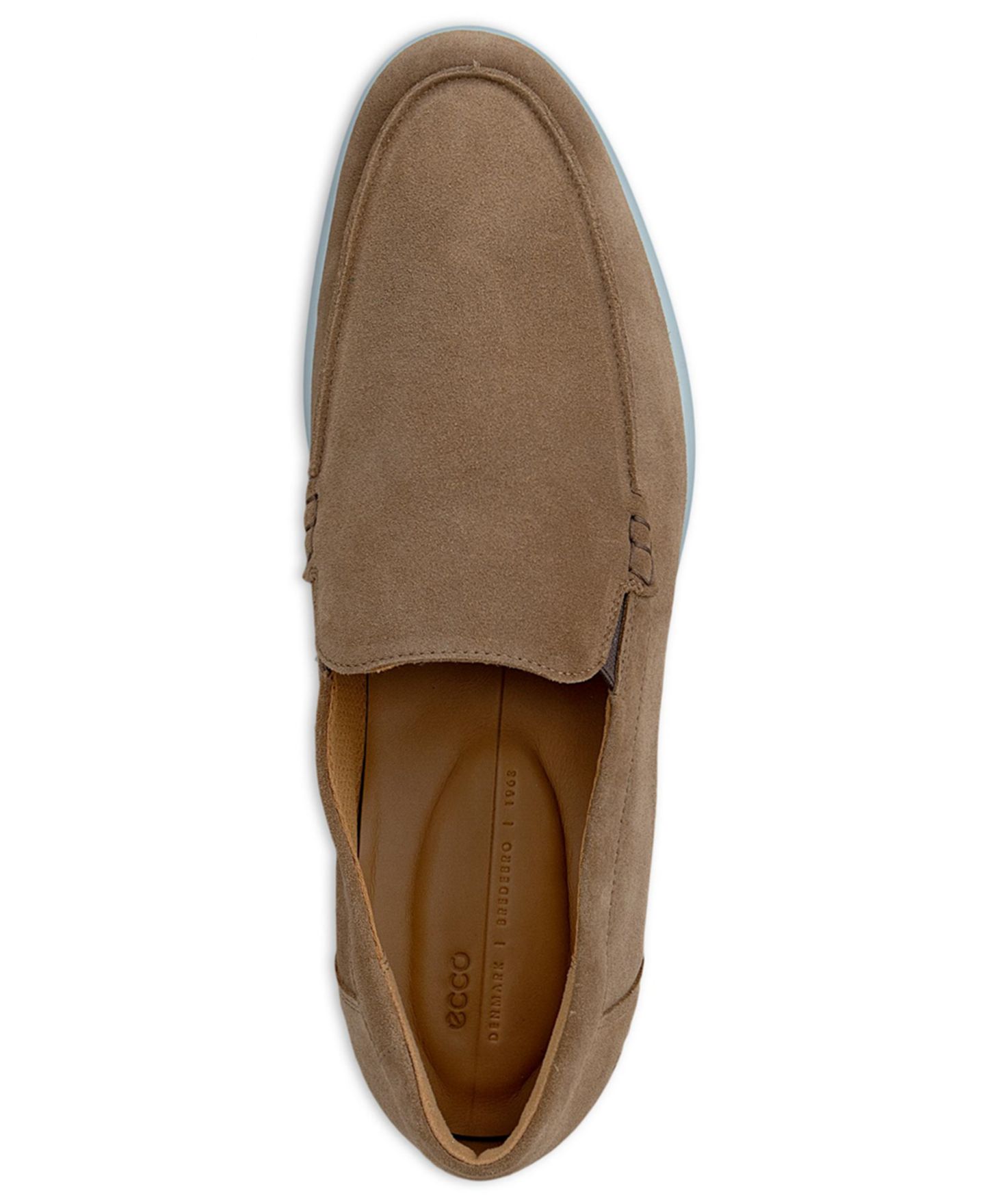 Мужские туфли Ecco Metropole Verona Slip-On, цвет: Верблюжий нубуковый — фото 3