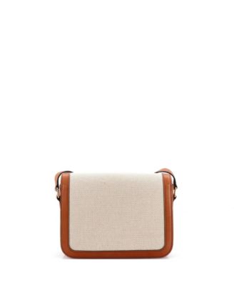 Medium Triomphe Shoulder Bag Canvas with Leather