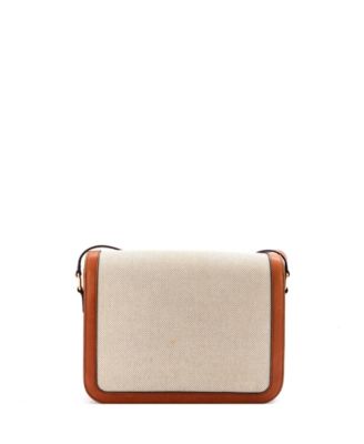 Medium Triomphe Shoulder Bag Canvas with Leather