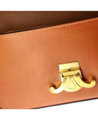 Triomphe East-West Shoulder Bag Smooth Calfskin