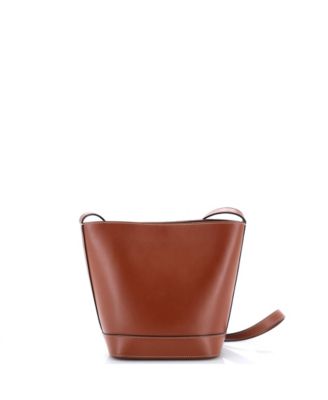 Small Cuir Triomphe Bucket Bag Leather