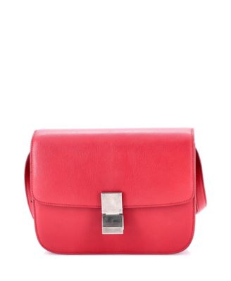 Medium Classic Box Bag Grainy Leather