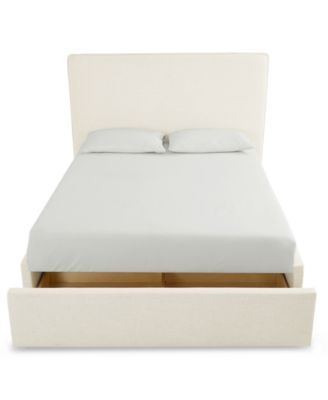 Marcel 3-Pc. Upholstered King Storage Bed Set (Bed, Dresser and Nightstand)