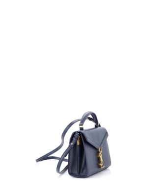 Mini Cassandra Top Handle Bag Leather