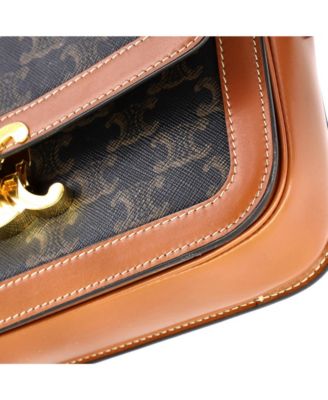 Medium Triomphe Shoulder Bag Triomphe Coated Canvas