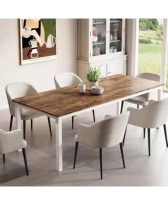 Arched Pantry Storage Cabinet, Farmhouse 5-Tier Display with 2 Glass Doors, Adjustable Shelf, Cupboard for Kitchen