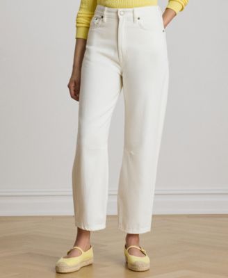 Women's High-Rise Ankle-Length Jeans