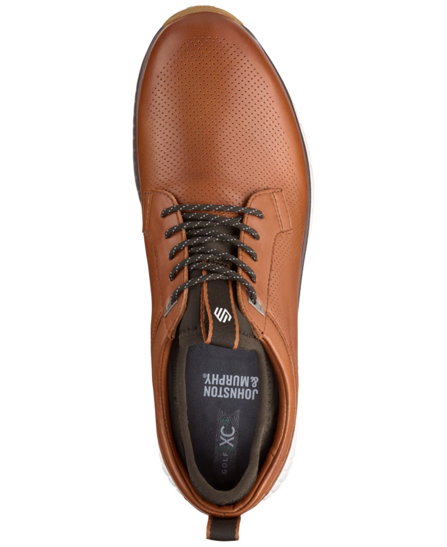Мужские кроссовки Johnston & Murphy H6-Luxe Hybrid Round Toe, цвет: Рыжевато-коричневый — фото 4