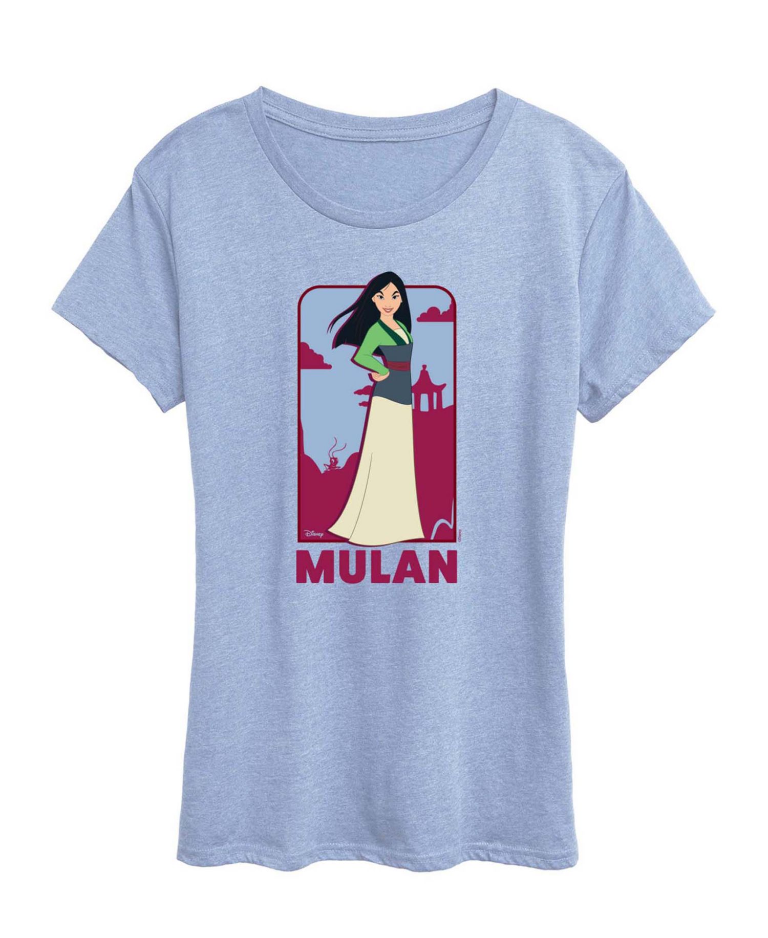 Plus Size Disney Princess Mulan Graphic T-Shirt