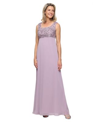 Women's Empire Waist Long Open Soutache Jacket Dress