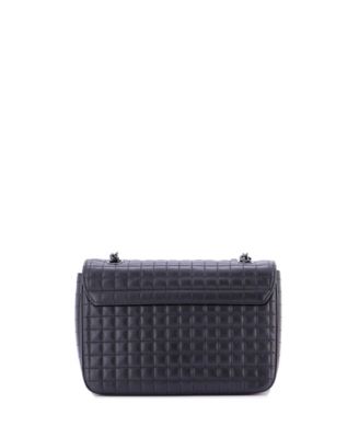 Medium C Bag Quilted Leather