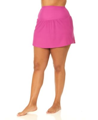 Plus Size Trendy Bravo Swim Skirt