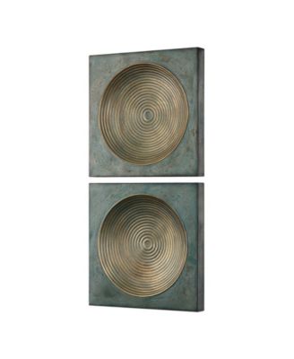 Sybil Antique Squares, Set of 2