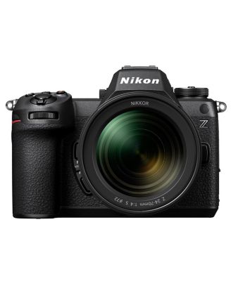 Z6III Mirrorless Camera with NIKKOR Z 24-70mm f/4 S Lens, Bundle with FTZ II Adapter