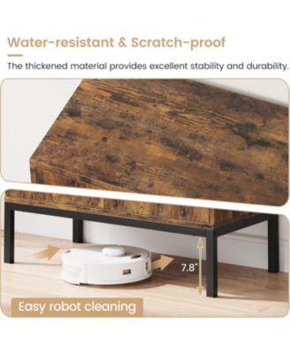 Modern Storage Cabinet with Fluted Glass Doors Adjustable Shelves and Durable MDF for Dining and Living Room