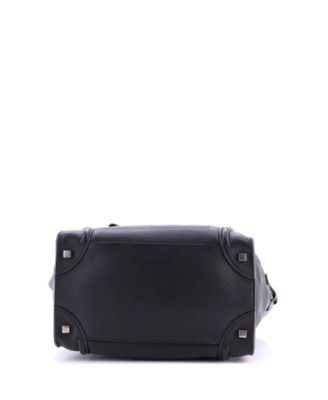 Mini Luggage Bag Grainy Leather