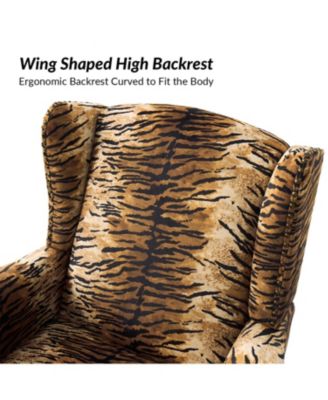 Jim Traditional Armchair with Thick Cushion