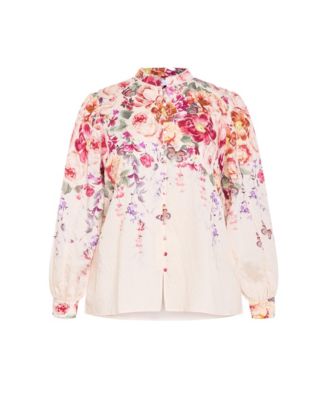 Women's Plus Size Gianna Floral Shirt