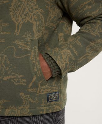 Men's Quilted Chamois Work Trucker Jacket