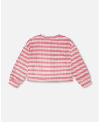 Little Girls Striped Sweater