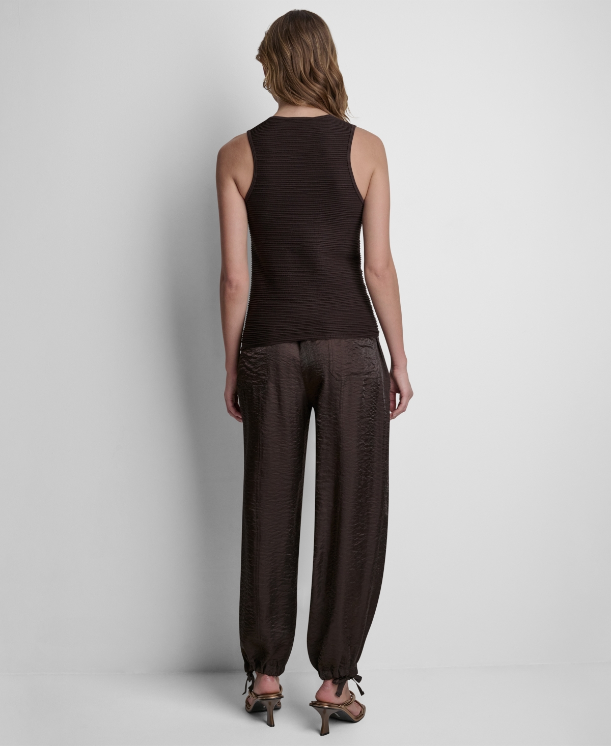Dkny Women's Cutaway Seamless Tank