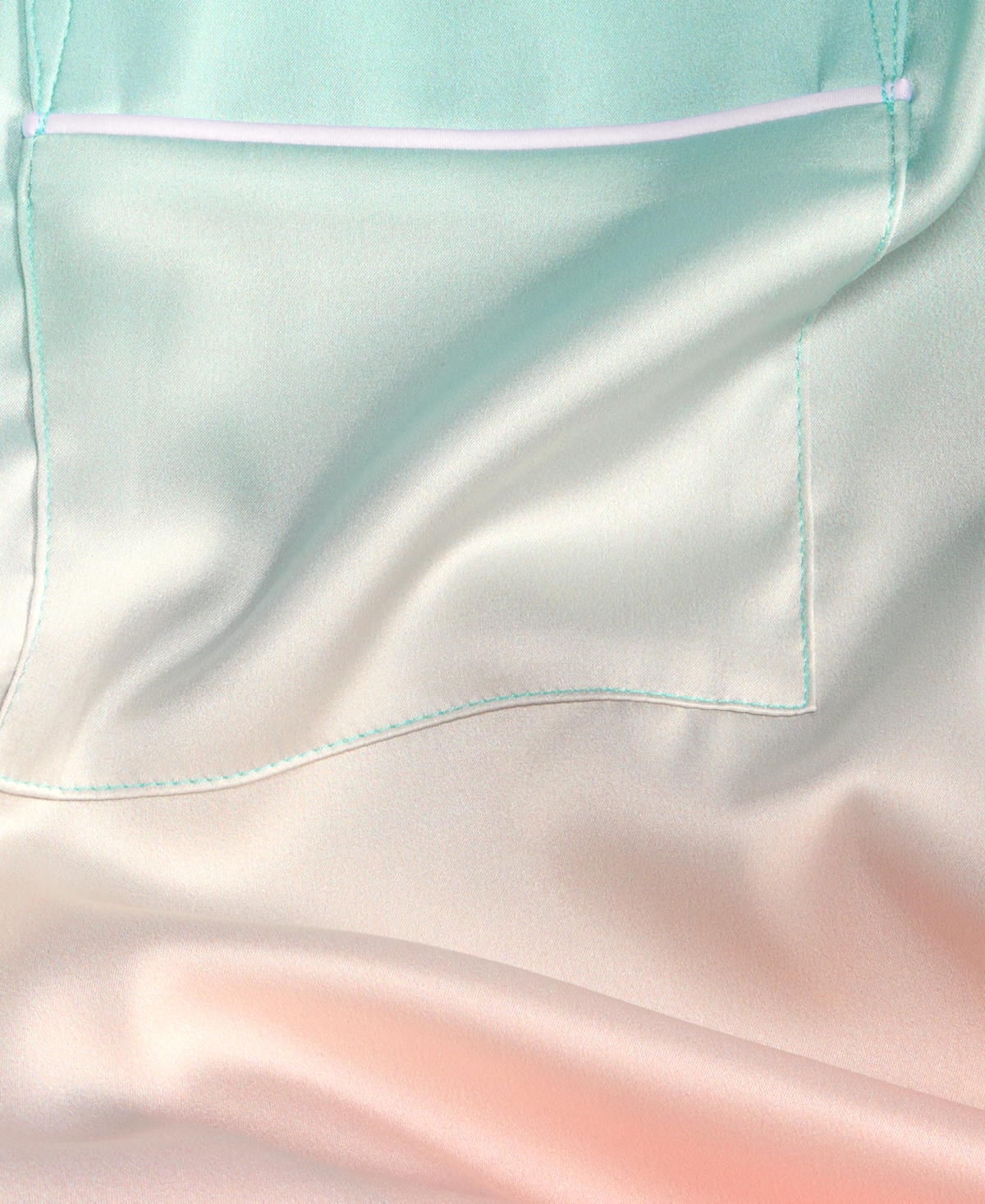 I.n.c International Concepts Women's Stretch Satin Short-Sleeve Pajama Set, Exclusively at Macy's