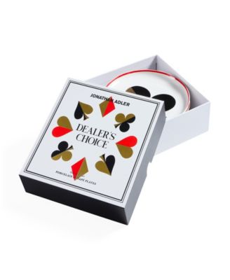 Dealer's Choice Canape Plates, Service For 4