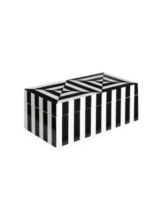 Op Art 25 oz. Small Lacquer Box