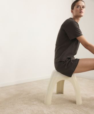 Women's Cotton Two-Piece Short-Sleeved Pajamas