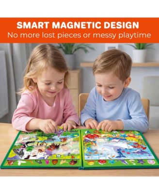 Magnetic Puzzles for Toddlers 3-5 – Search and Find 2 Pack, 60 Pieces Each