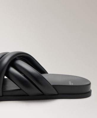 Women's Padded Crisscross Sandals