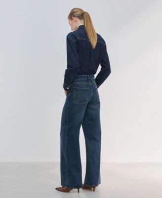 Women's Buttons Denim Jumpsuit