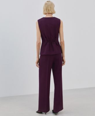 Women's Long Suit-Style Jumpsuit