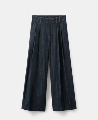 Women's Wide Leg Denim Pants